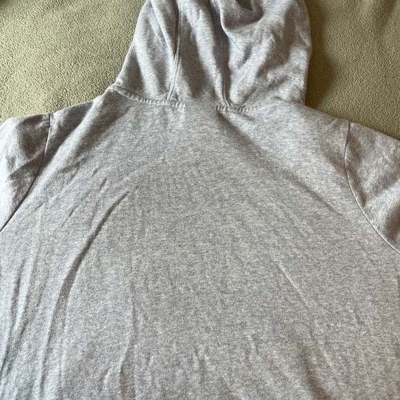 NIKE womens funnel neck hoodie. size-L . color - grayish/blue - Picture 7 of 7